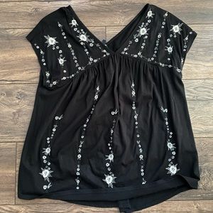 Floral Babydoll top